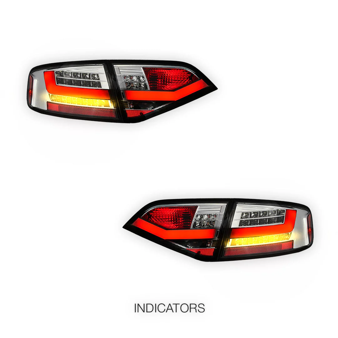 Audi A4 B8 (2008 - 2012) 3D LED Stripe Tail Lights LH + RH - Image 3