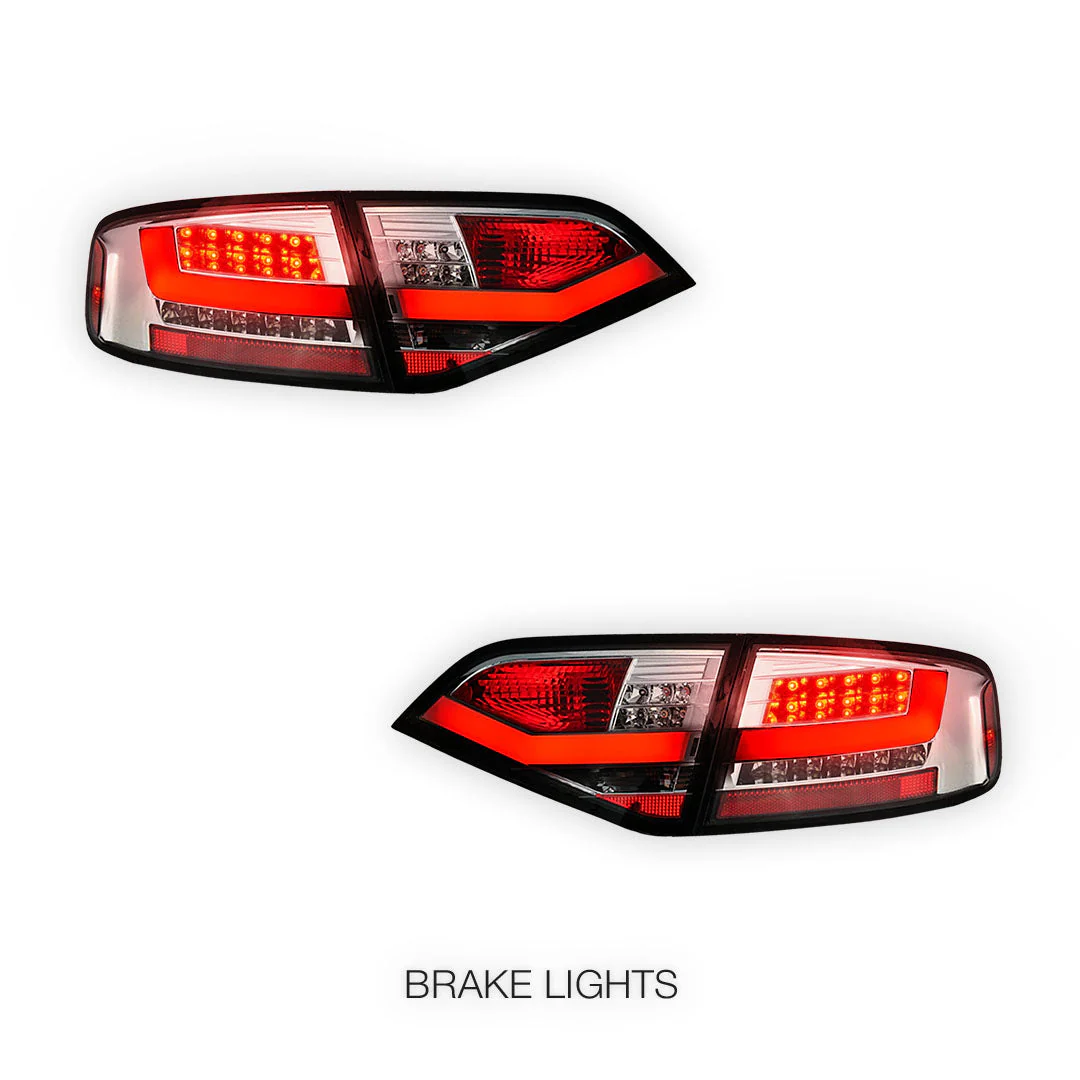 Audi A4 B8 (2008 - 2012) 3D LED Stripe Tail Lights LH + RH - Image 4