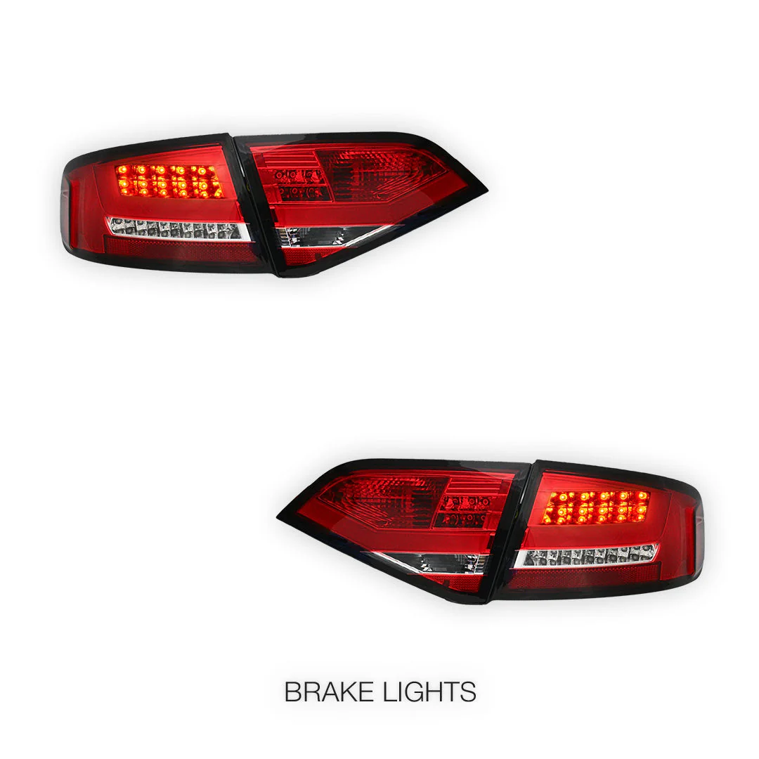 Audi A4 B8 (2008 - 2012) 3D LED Stripe Tail Lights LH + RH - Image 4