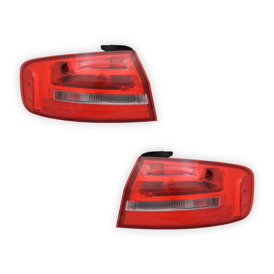 Audi A4 B8 (2013 - 2016) Genuine Halogen Tail Lights LH + RH - Image 2