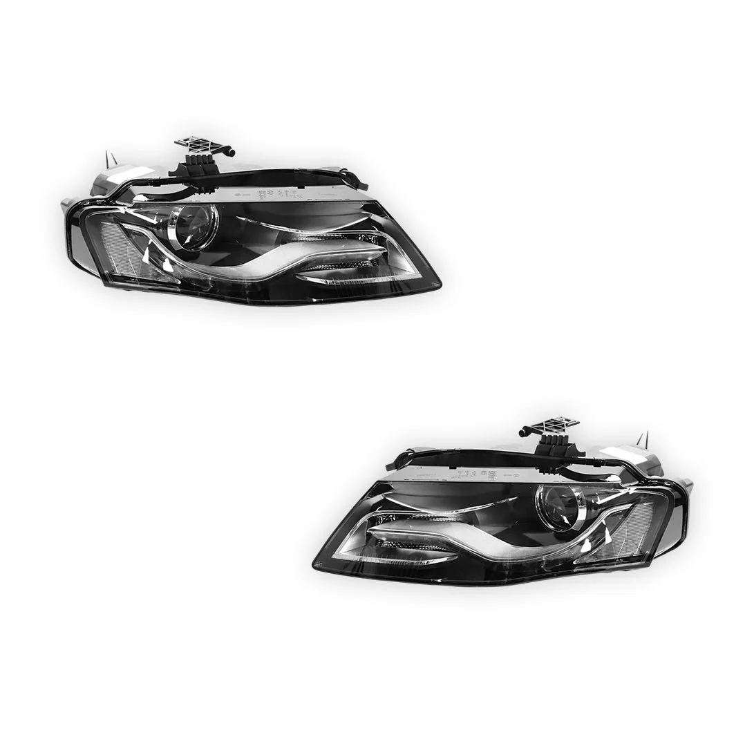 Audi A4 B8 Sedan & Wagon (2008 - 2012) Headlights Xenon 11-Pins LH + RH - Image 2