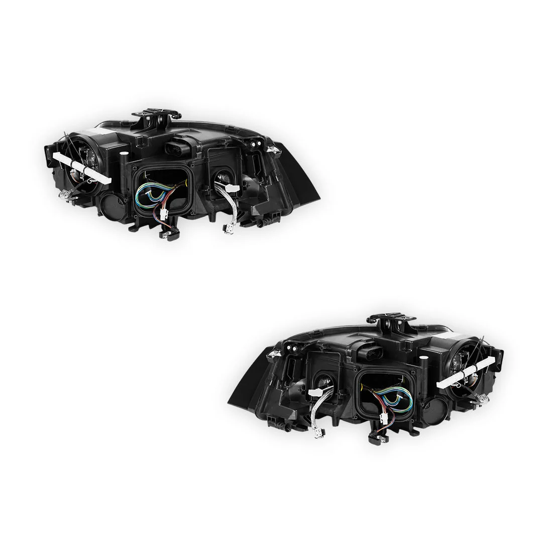 Audi A4 B8 Sedan & Wagon (2008 - 2012) Headlights Xenon 11-Pins LH + RH - Image 3