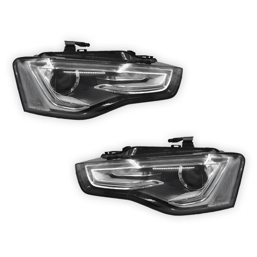 Audi A5 8T (2010 - 2016) Genuine Xenon Headlights LH + RH - Image 2