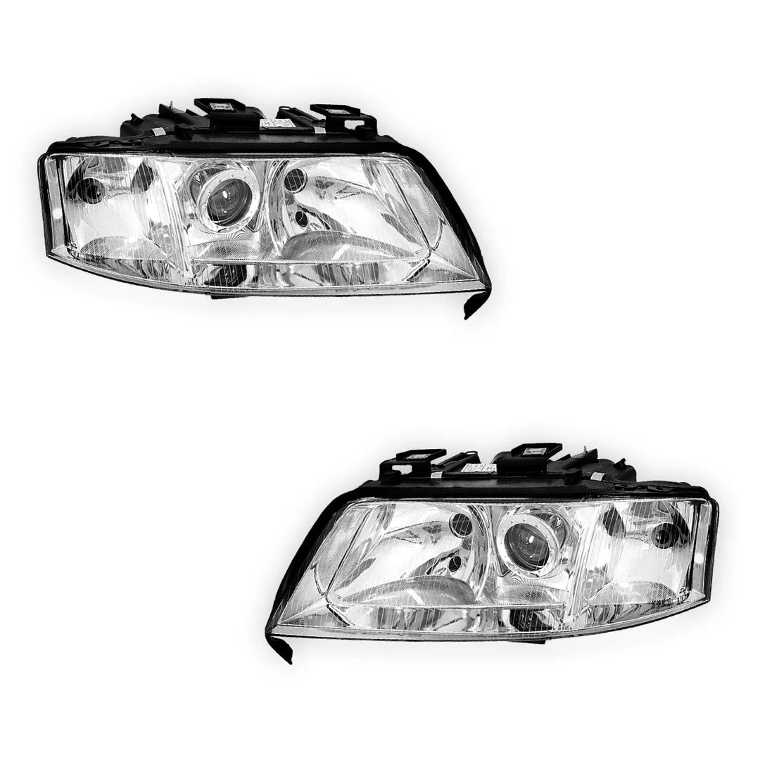 Audi A6 C5 (1997 - 1999) Halogen OEM Style Headlights LH + RH - Image 2