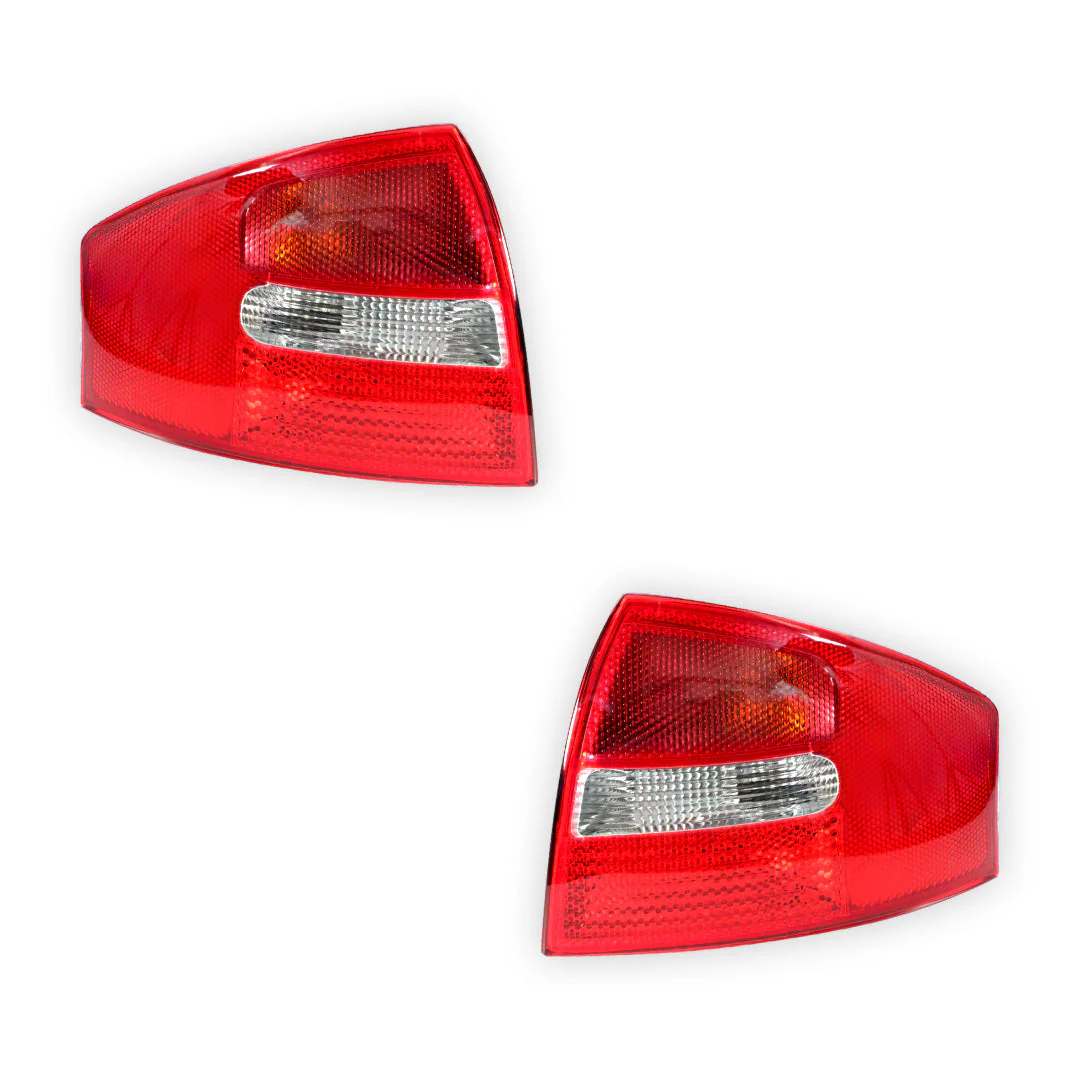 Audi A6 C5 (2001 - 2004) Genuine Non-LED Tail Lights LH + RH - Image 2