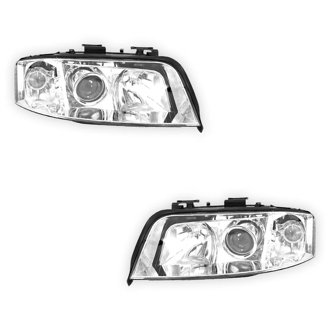 Audi A6 C5 (2001 - 2005) Xenon OEM Style Headlights LH + RH - Image 2