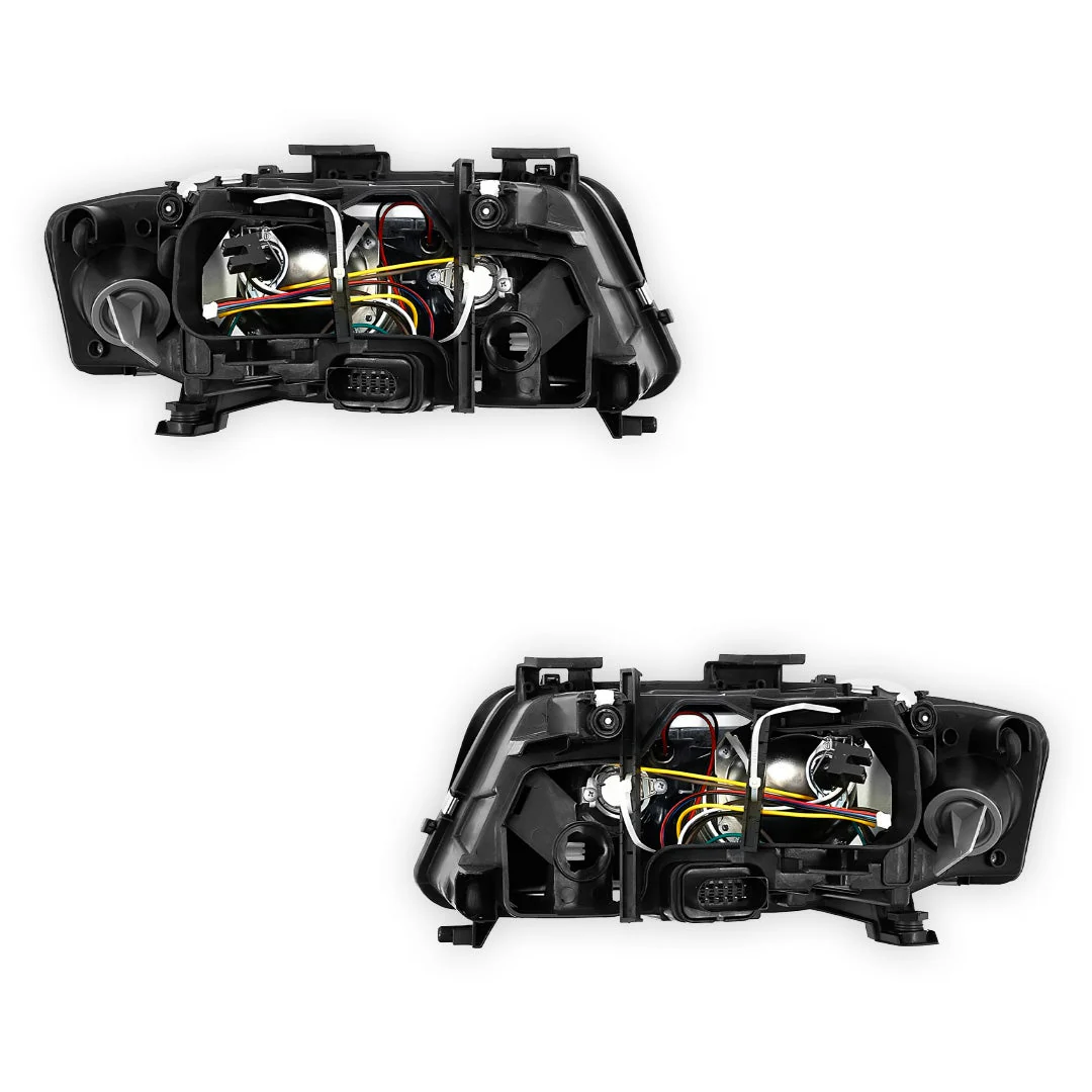 Audi A6 C5 (2001 - 2005) Xenon OEM Style Headlights LH + RH - Image 3
