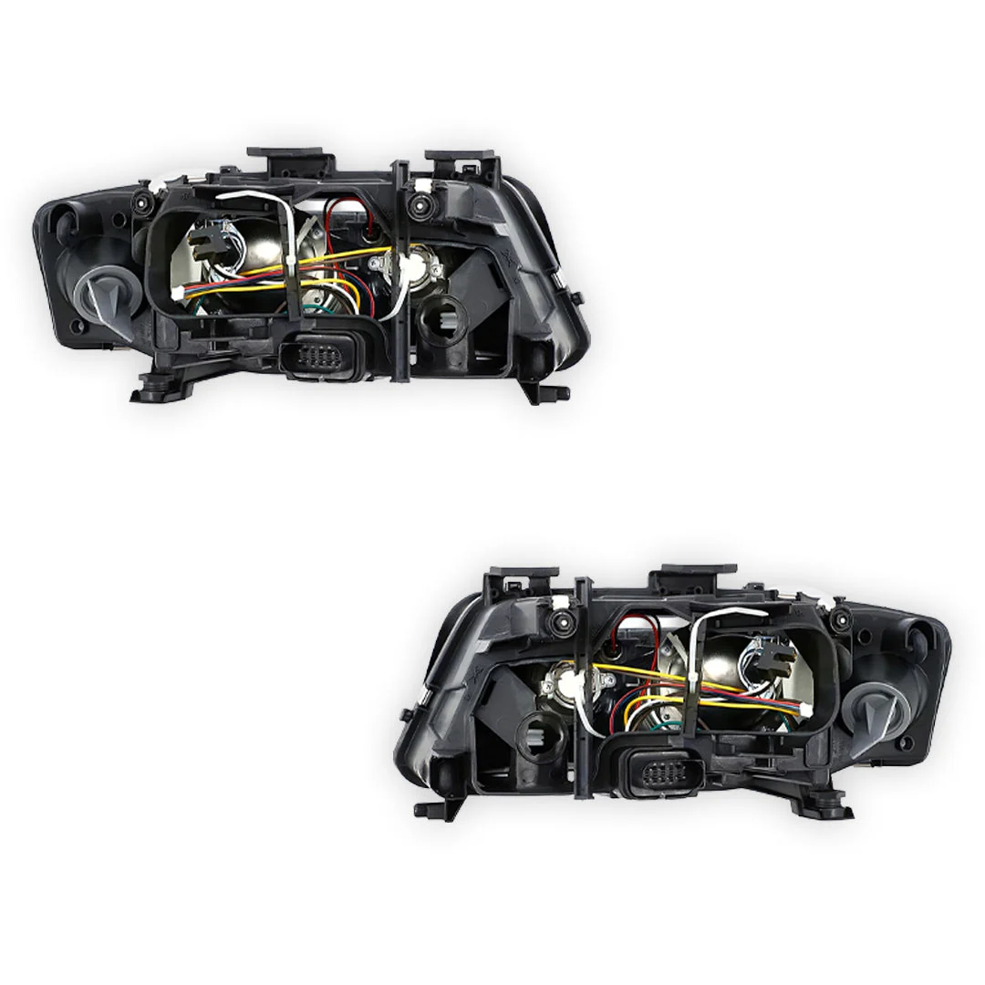 Audi A6 C5 (2002 - 2004) OEM Style Headlights LH + RH - Image 3