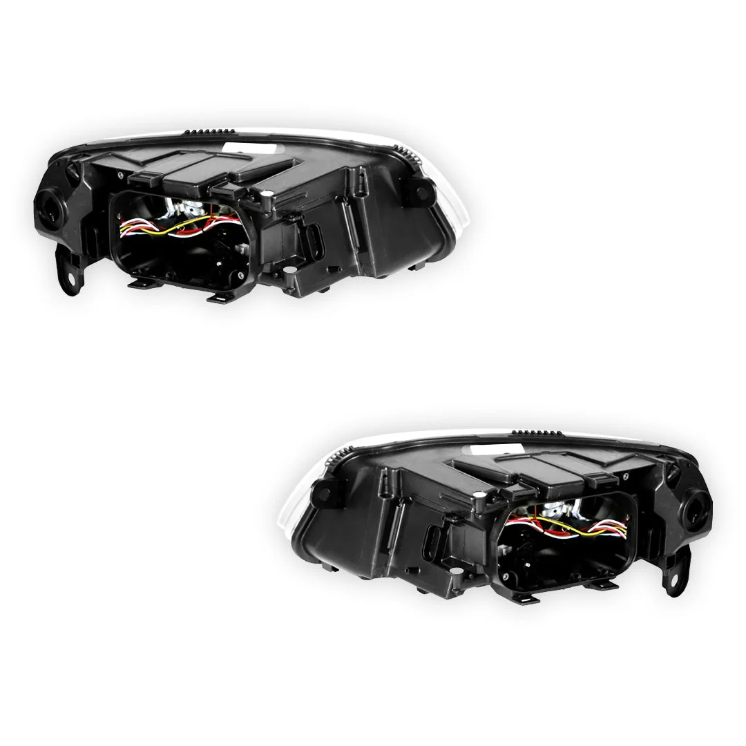 Audi A6 C6 (2004 - 2009) Halogen OEM Style Headlights LH + RH - Image 3