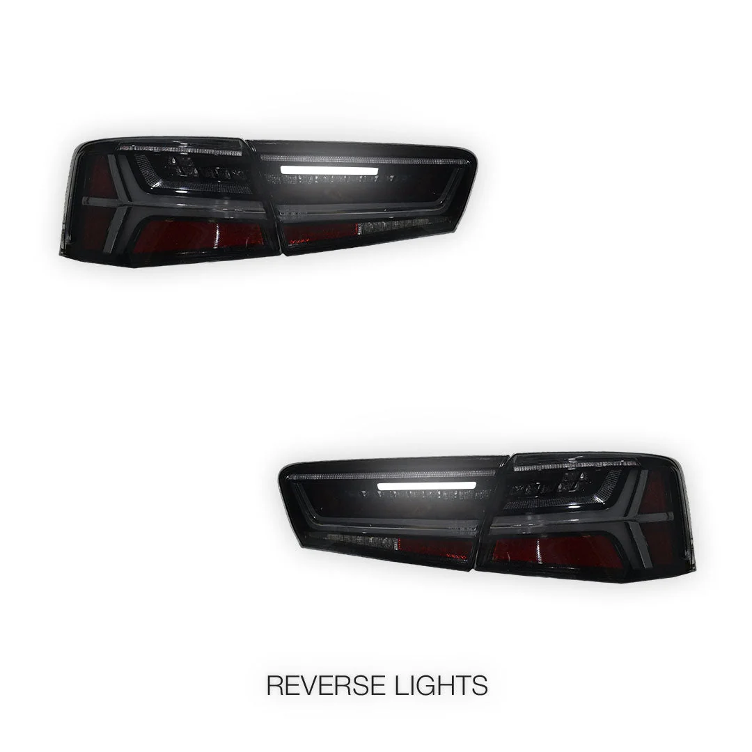 Audi A6 C7 (2011 - 2014) Sequential Full LED Stripe Tail Lights LH + RH - Image 5