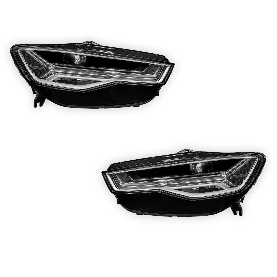 Audi A6 C7 (2015 - 2018) LED DRL Headlights LH + RH - Image 6