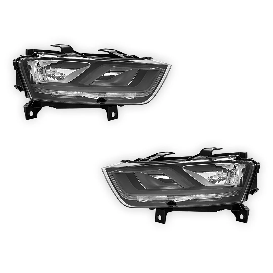 Audi Q3 8U (2011 - 2018) Genuine Halogen Headlights LH + RH - Image 2