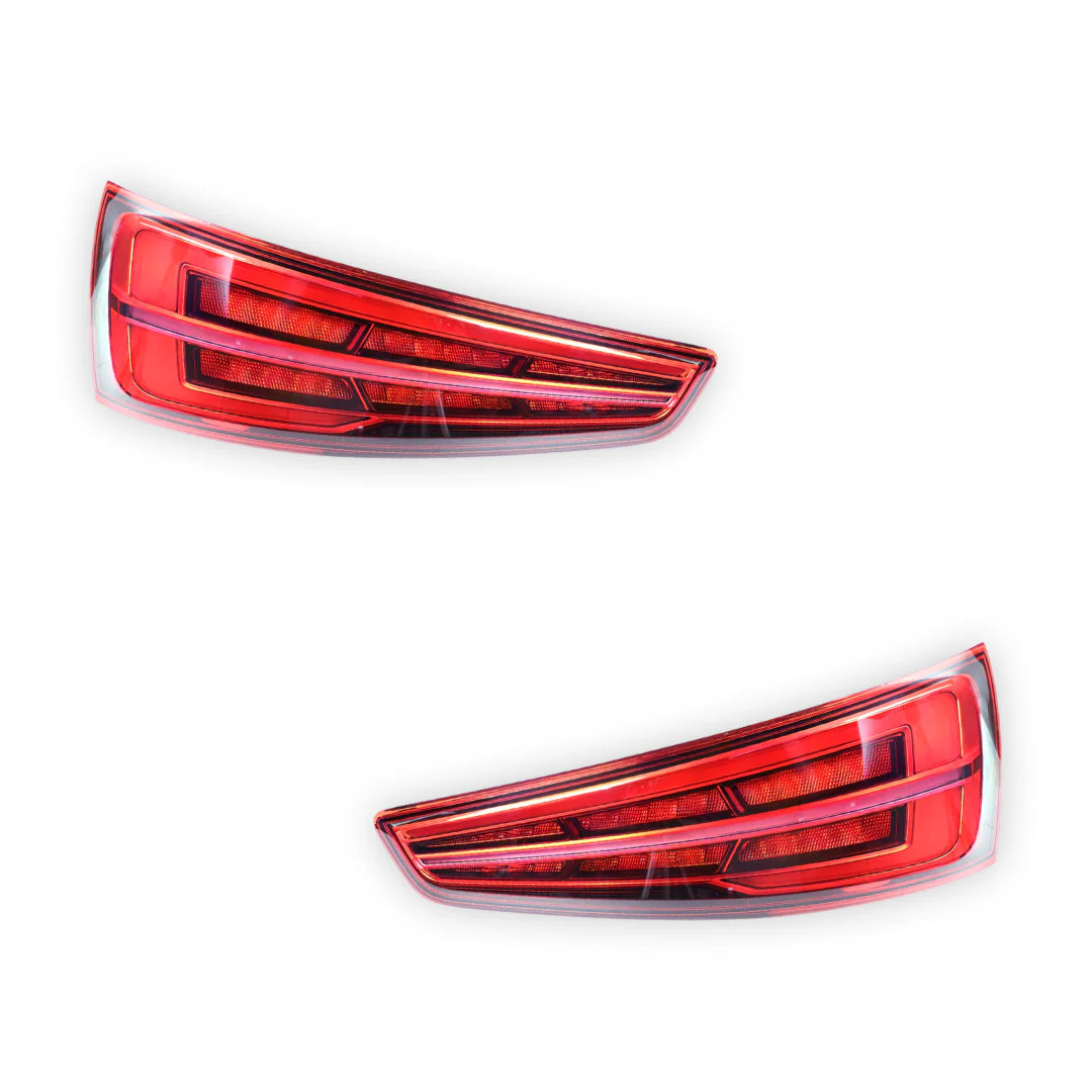 Audi Q3 F3 (2016 - 2019) Genuine and OEM LED Tail Lights LH + RH - Image 2