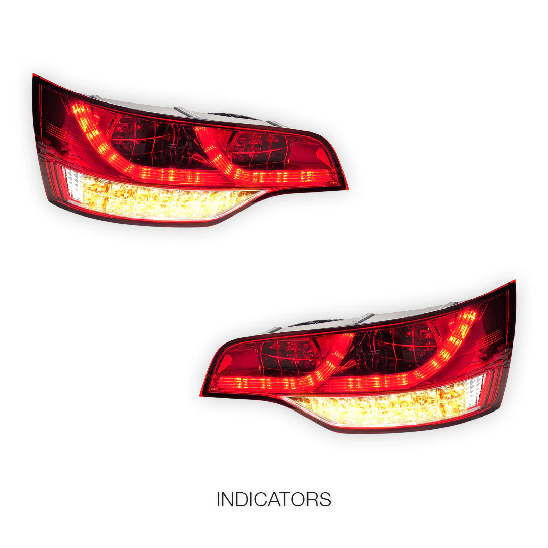 Audi Q7 4L (2005 - 2011) Full LED Tail Lights LH + RH - Image 3