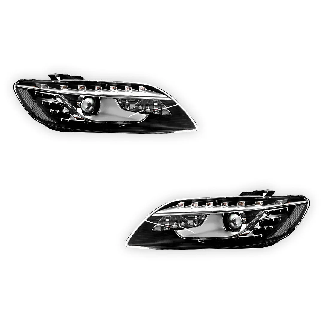 Audi Q7 4L (2010 - 2015) Genuine Xenon Headlights LH + RH - Image 2