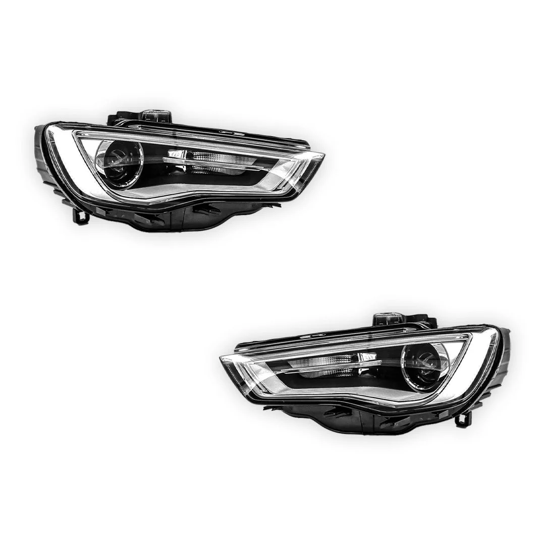 Audi S3 8V (2012 - 2016) OEM Style Non Xenon Headlights LH + RH - Image 2