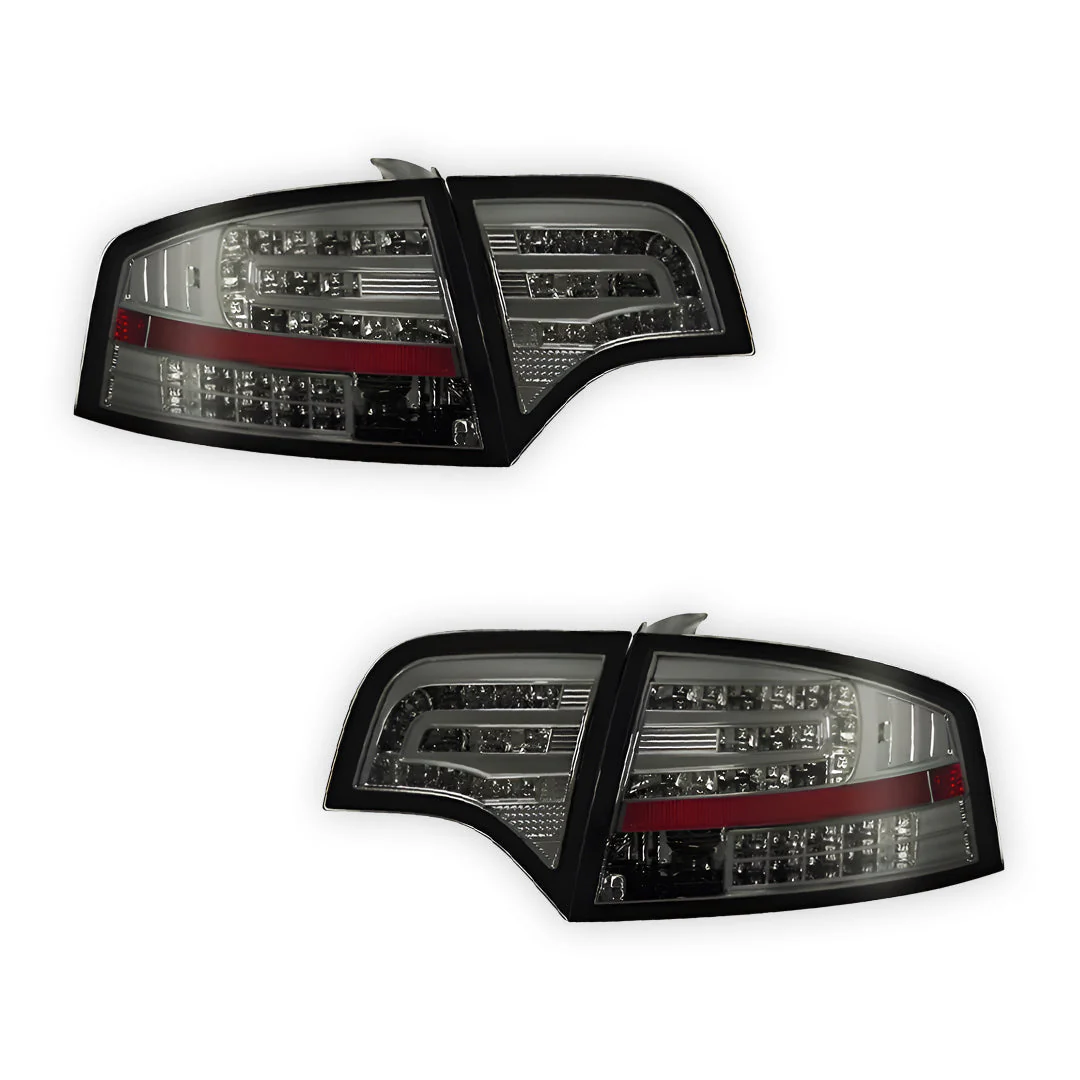 Audi S4 B7 (2005 - 2008) Smoke Black LED Tail Lights LH + RH - Image 6