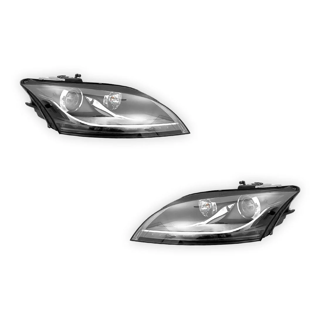 Audi TT 8J (2006 - 2014) Genuine Xenon Headlights LH + RH - Image 2