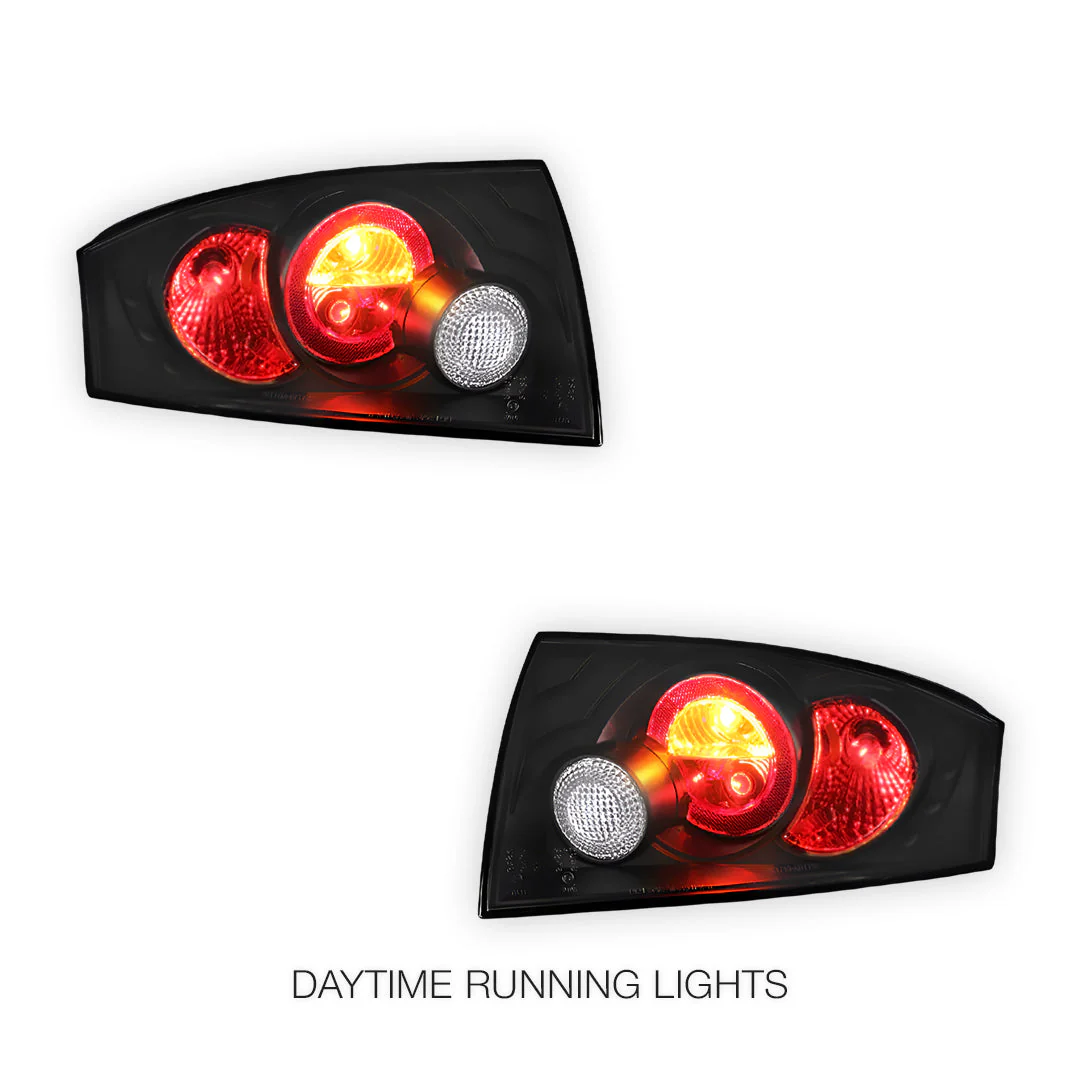 Audi TT 8N (1999 - 2005) Black Altezza Halogen Tail Lights LH + RH - Image 2