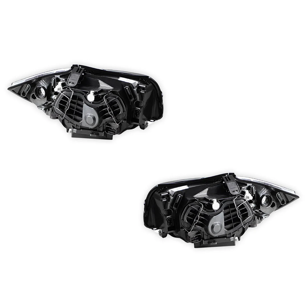 BMW 1 Series E82 / E87 / E88 (2007 - 2009) Halogen Headlights LH + RH - Image 3