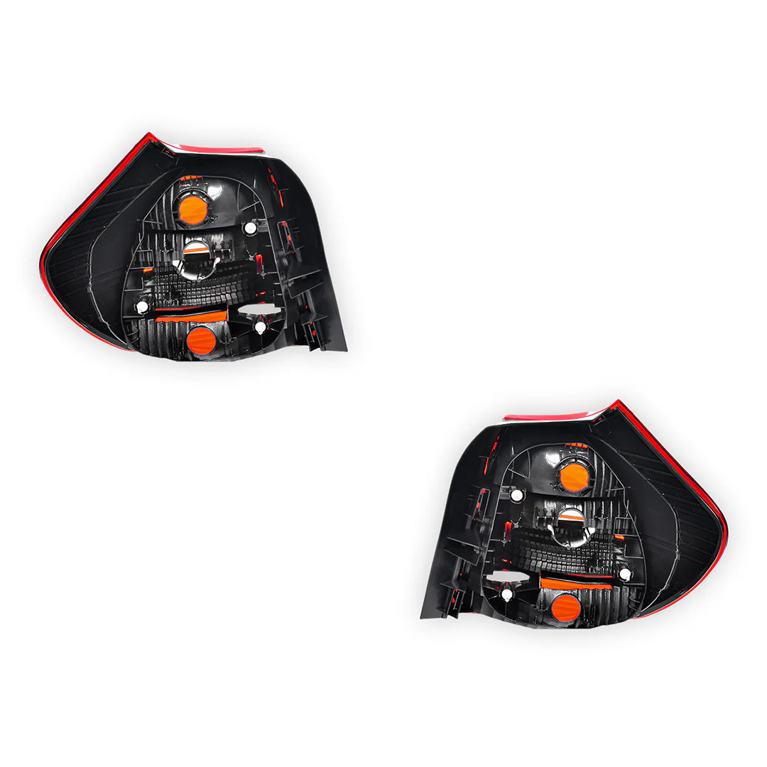 BMW 1 Series E87 (2007 - 2011) No LED Tinted OEM Style Tail Lights LH + RH - Image 3