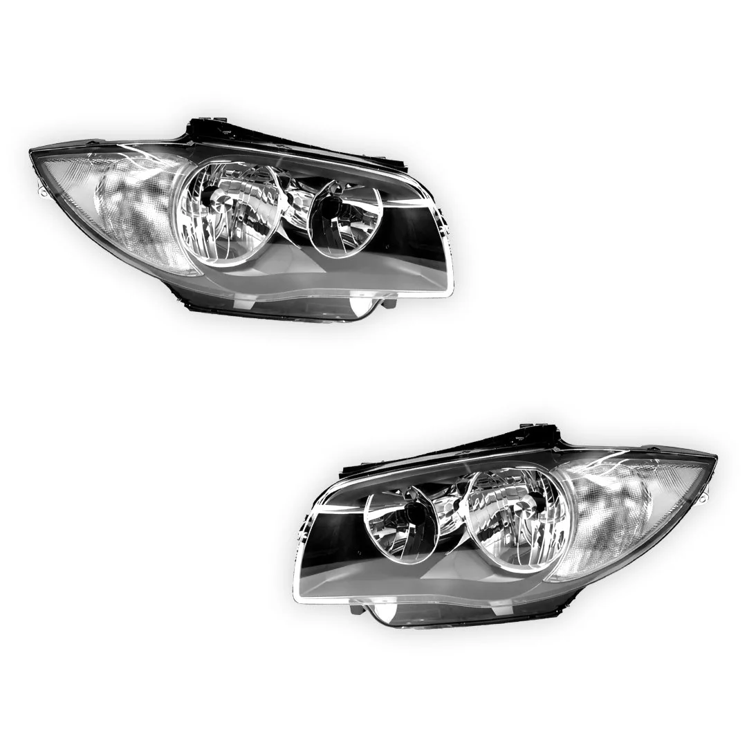BMW  1 Series E88 (2007 - 2014) OEM Style Headlights LH + RH - Image 2
