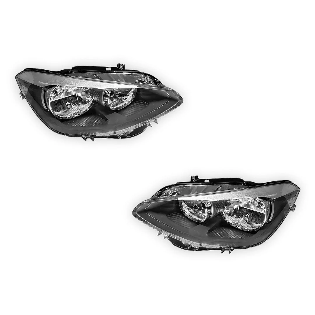 BMW 1 Series F20 Hatch (2011 - 2015) Non-HID Headlights LH + RH - Image 2