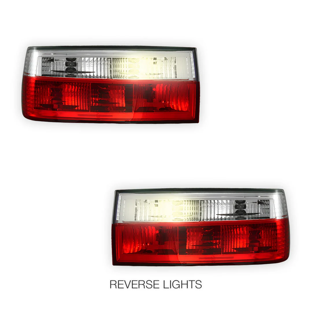BMW 3 Series E30 (1983 - 1987) Halogen Tail Lights LH + RH - Image 5