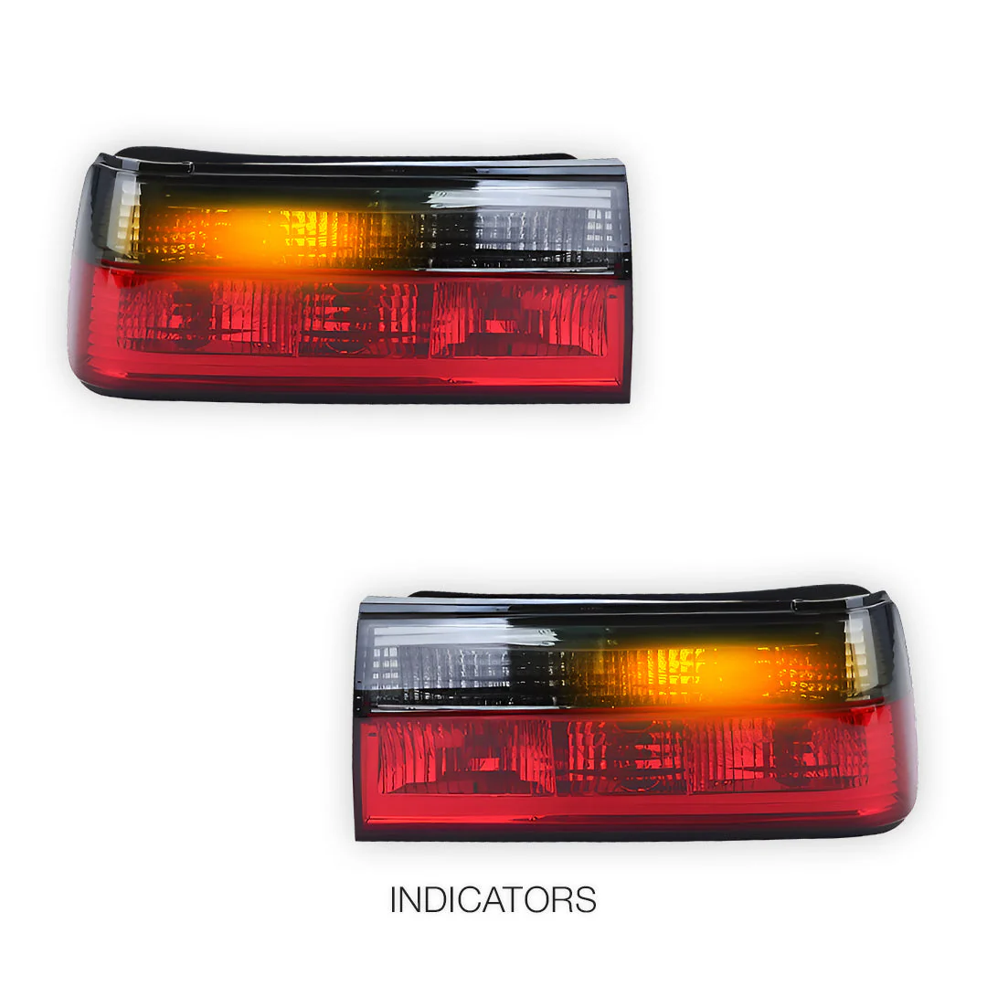 BMW 3 Series E30 (1988 - 1991) Halogen Tail Lights LH + RH - Image 10