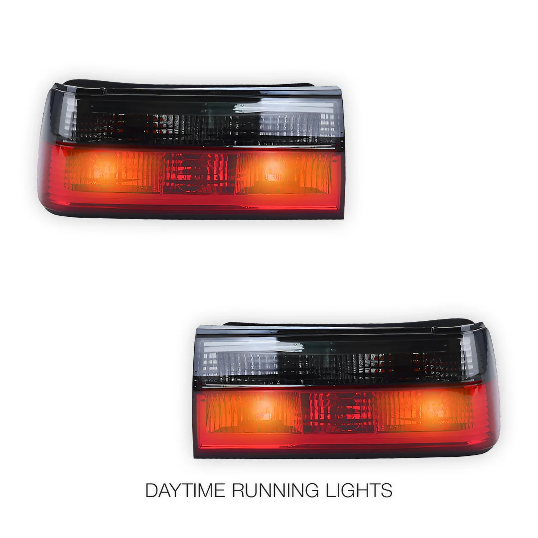 BMW 3 Series E30 (1988 - 1991) Halogen Tail Lights LH + RH - Image 8