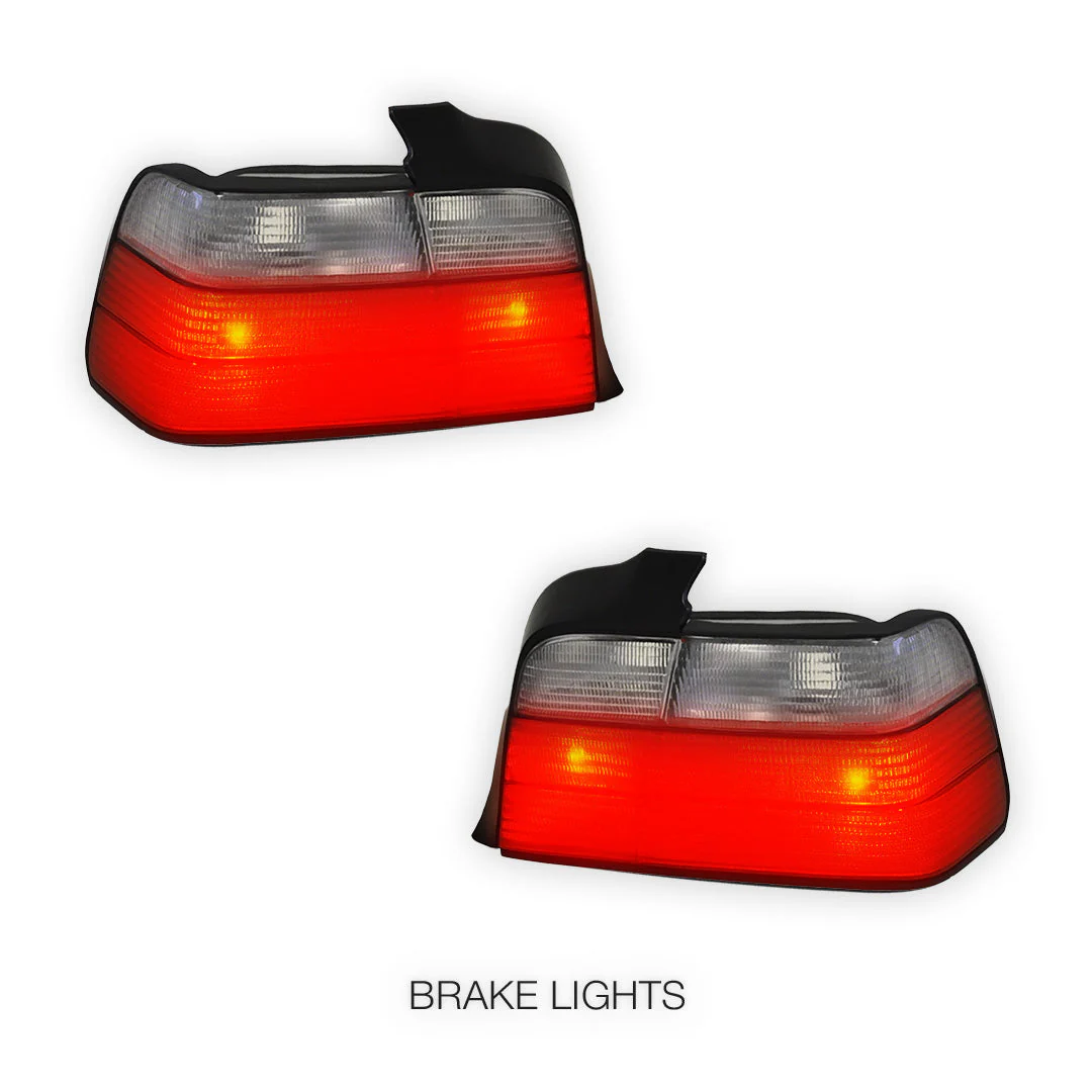 BMW 3 Series E36 (1991 - 1998) M3 Style Halogen Tail Lights LH + RH - Image 3