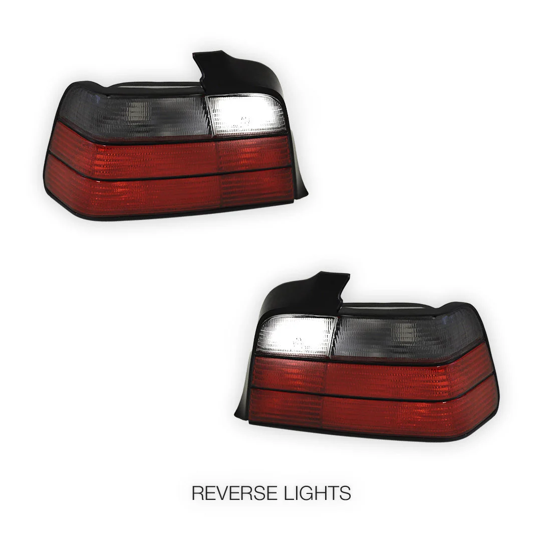 BMW 3 Series E36 (1991 - 1998) M3 Style Halogen Tail Lights LH + RH - Image 9