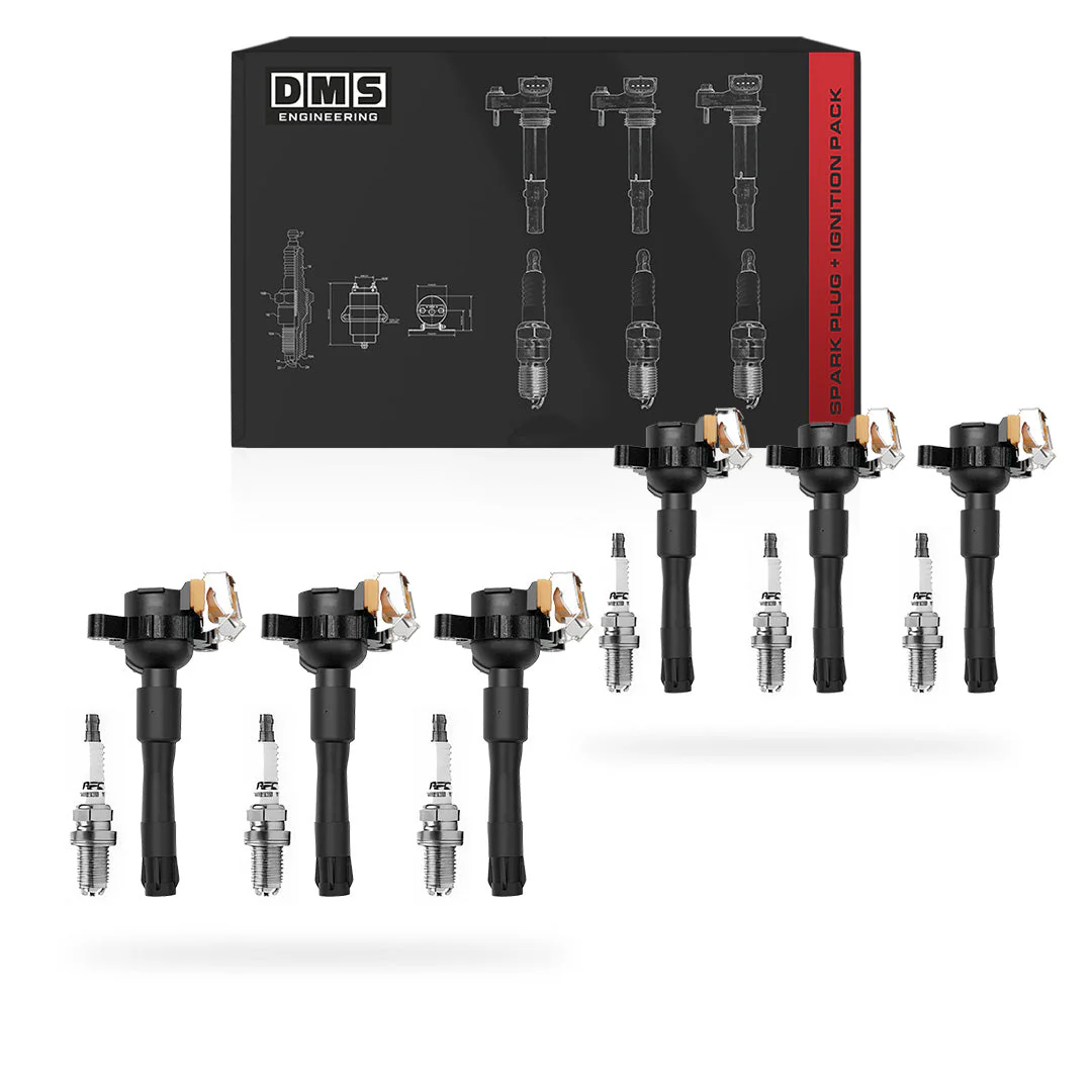 BMW 3 Series E36 / E46 (1996 - 2002) 2.5L / 2.8L / 3.0L / 3.2L Ignition Coils and Sparks Plugs Complete Set - Image 2