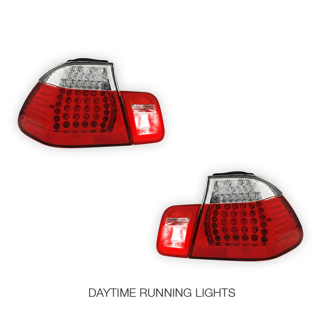 BMW 3 Series E46 (1998 - 2001) LED Tail Lights LH + RH - Image 2