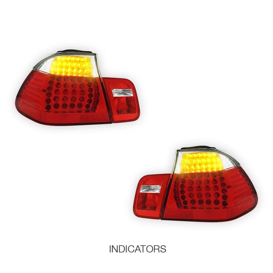 BMW 3 Series E46 (1998 - 2001) LED Tail Lights LH + RH - Image 3