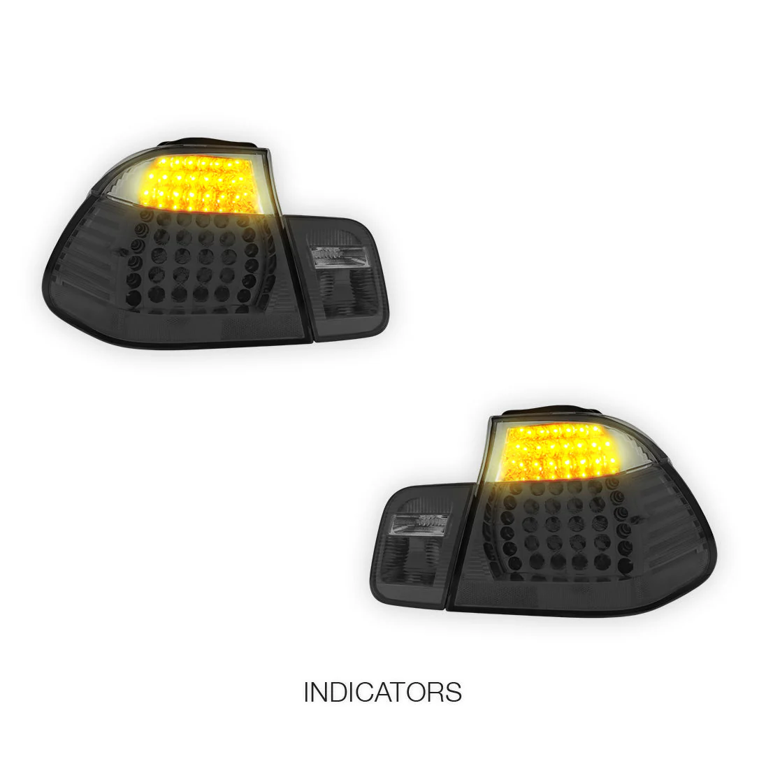 BMW 3 Series E46 (1998 - 2001) LED Tail Lights LH + RH - Image 9