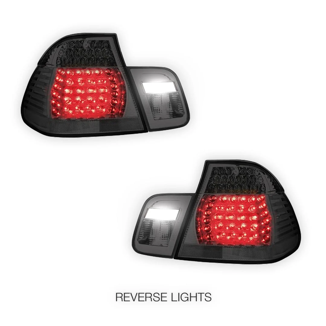 BMW 3 Series E46 (1999 - 2002) LED Tail Lights LH + RH - Image 4