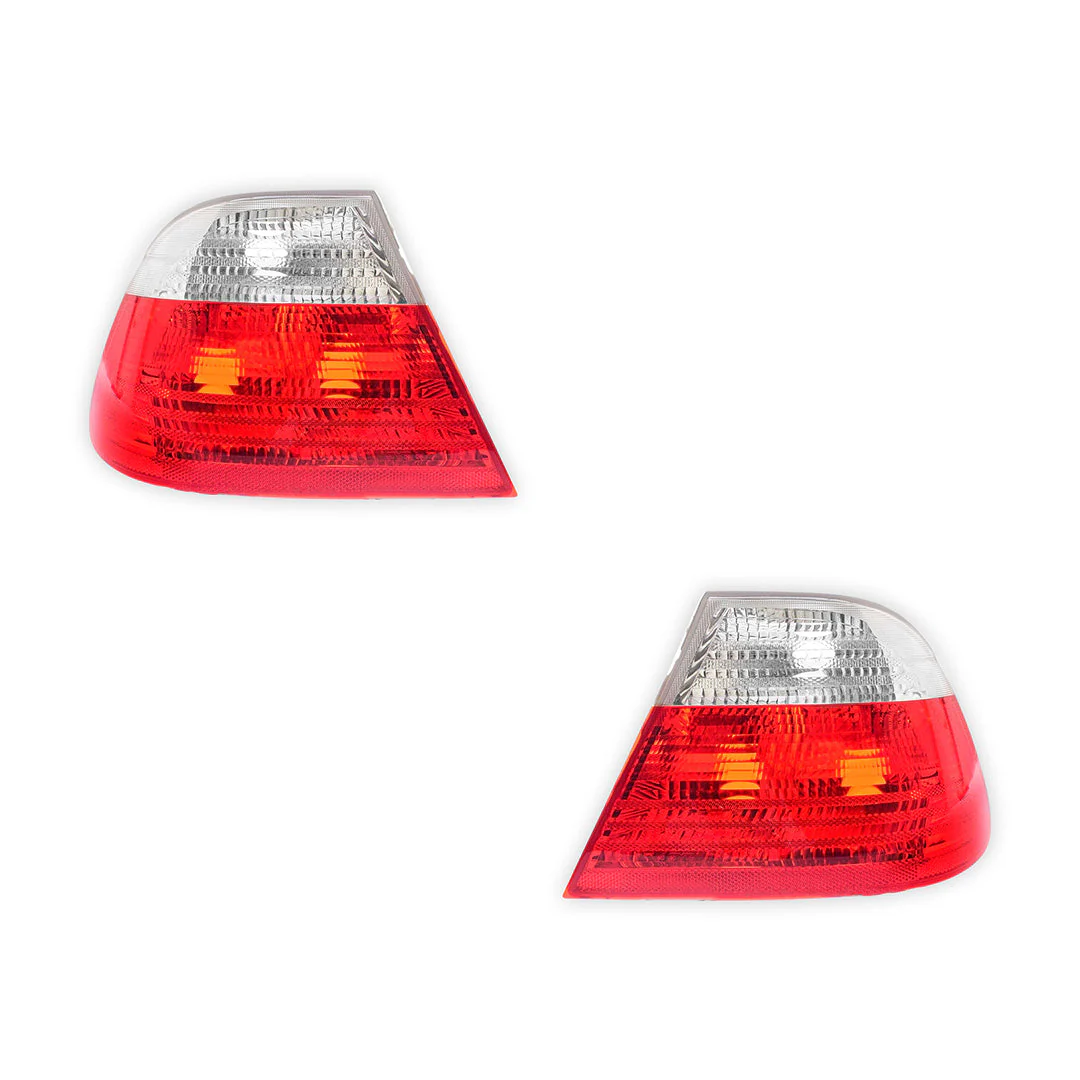 BMW 3 Series E46 Coupe Hard Top (1999 - 2003) OEM Style Tail Lights LH + RH - Image 2
