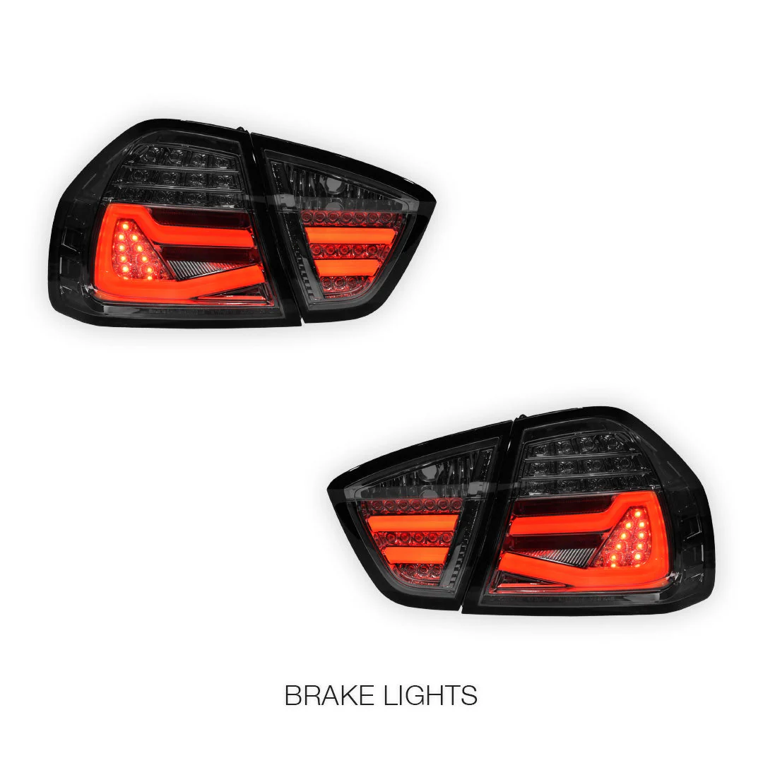 BMW 3 Series E90 Pre LCI (2005 - 2008) Full LED Tail Lights LH + RH - Image 10