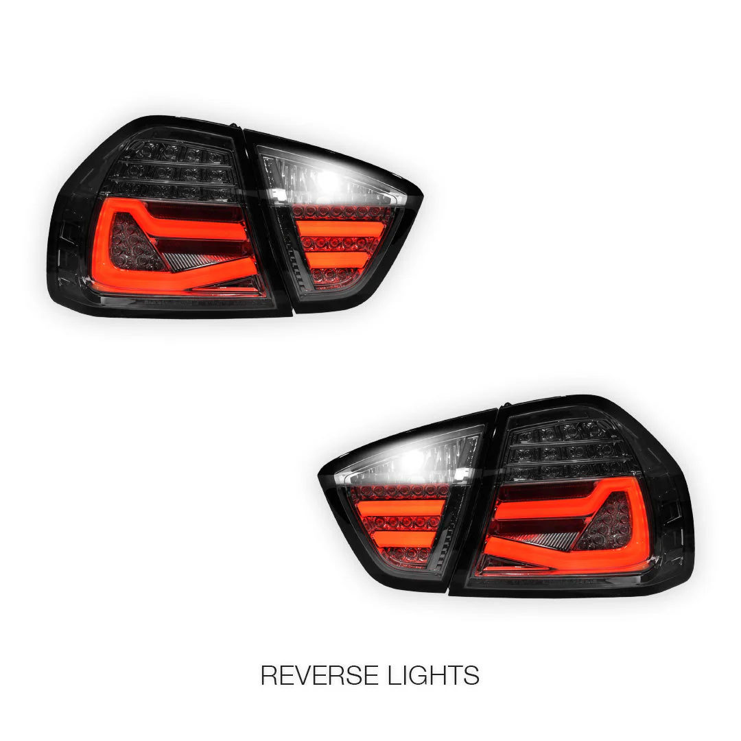 BMW 3 Series E90 Pre LCI (2005 - 2008) Full LED Tail Lights LH + RH - Image 11