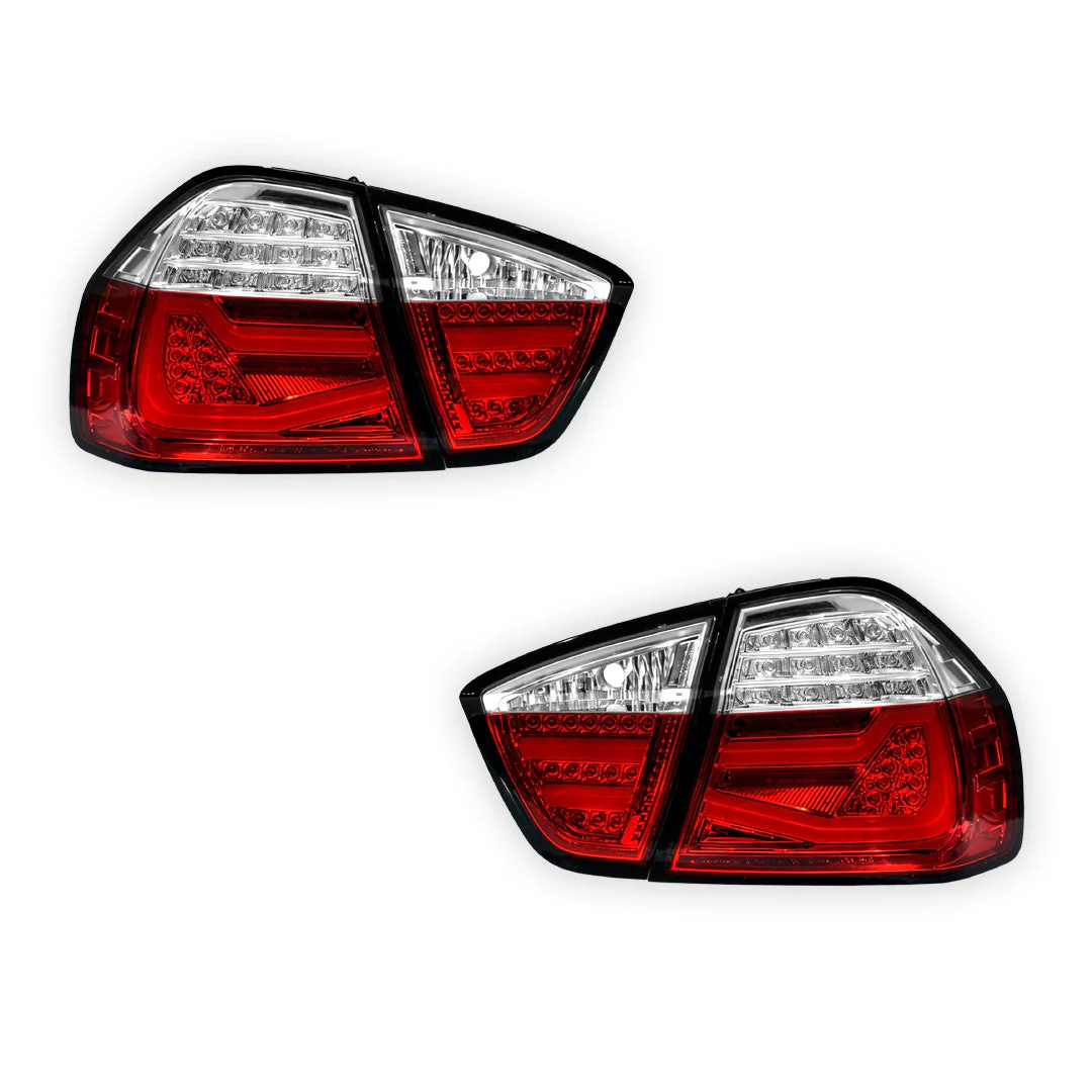 BMW 3 Series E90 Pre LCI (2005 - 2008) Full LED Tail Lights LH + RH - Image 6