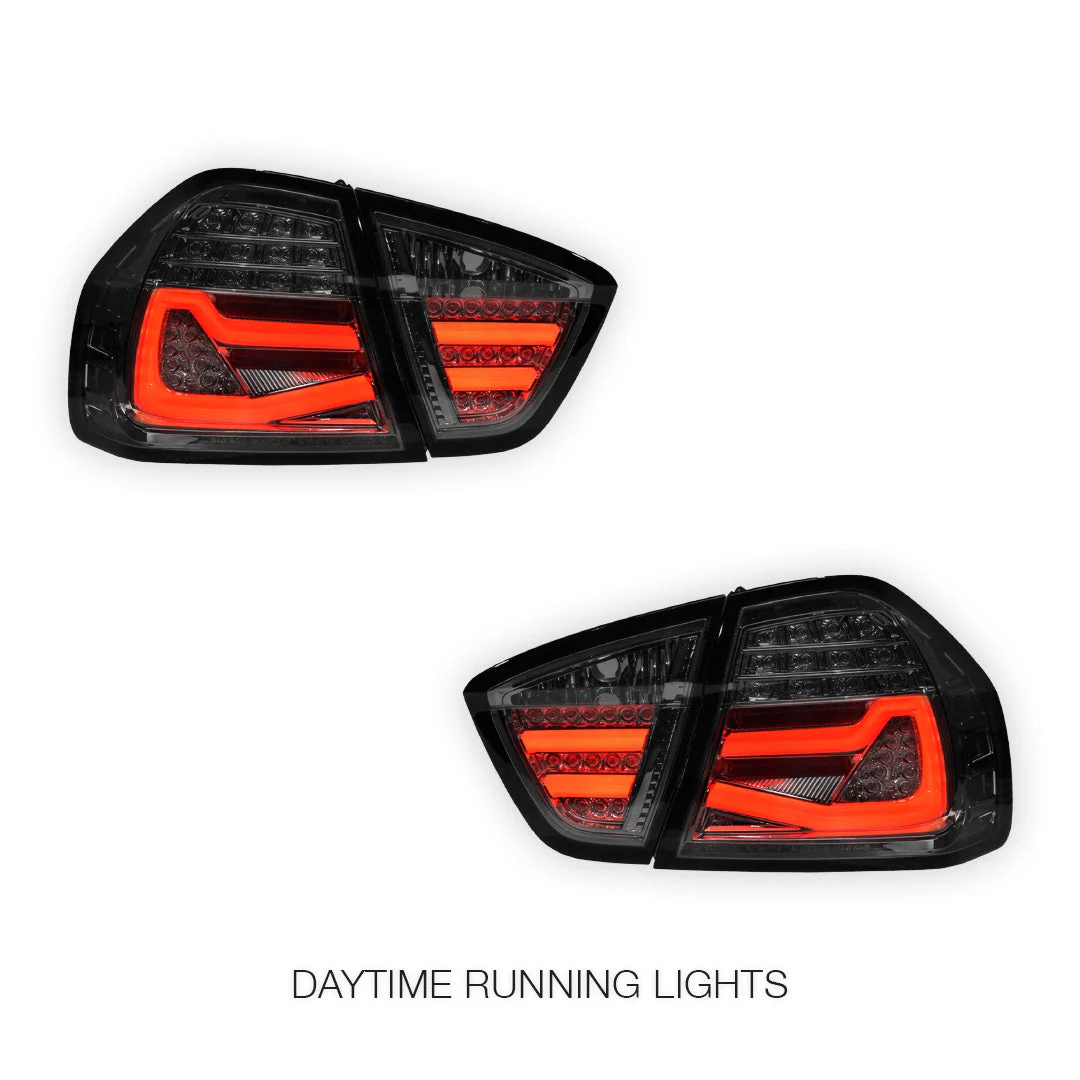 BMW 3 Series E90 Pre LCI (2005 - 2008) Full LED Tail Lights LH + RH - Image 8