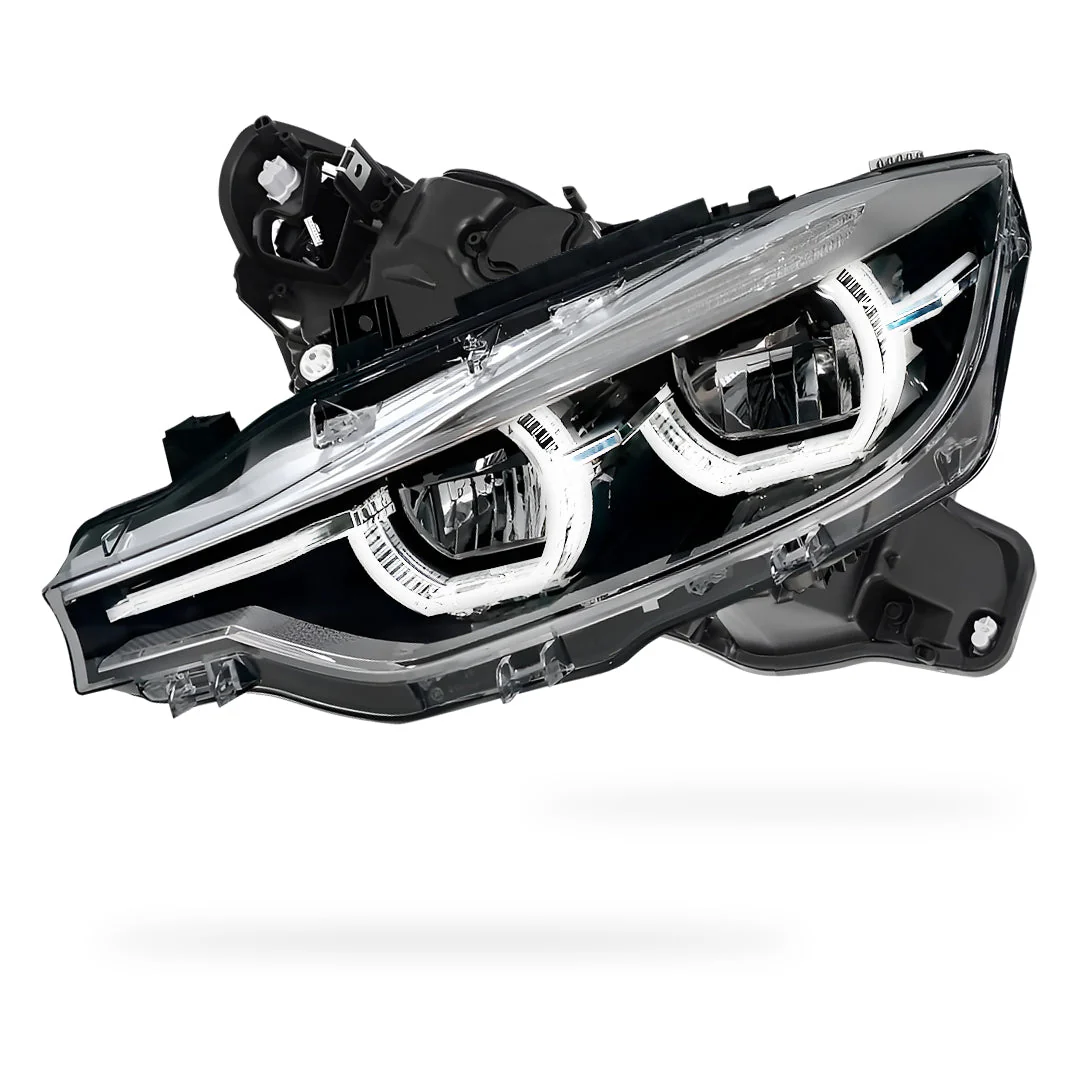 BMW 3 Series F30 / F31 (2012 - 2015) HID Model LED DRL Projector Headlights LH + RH - Image 7