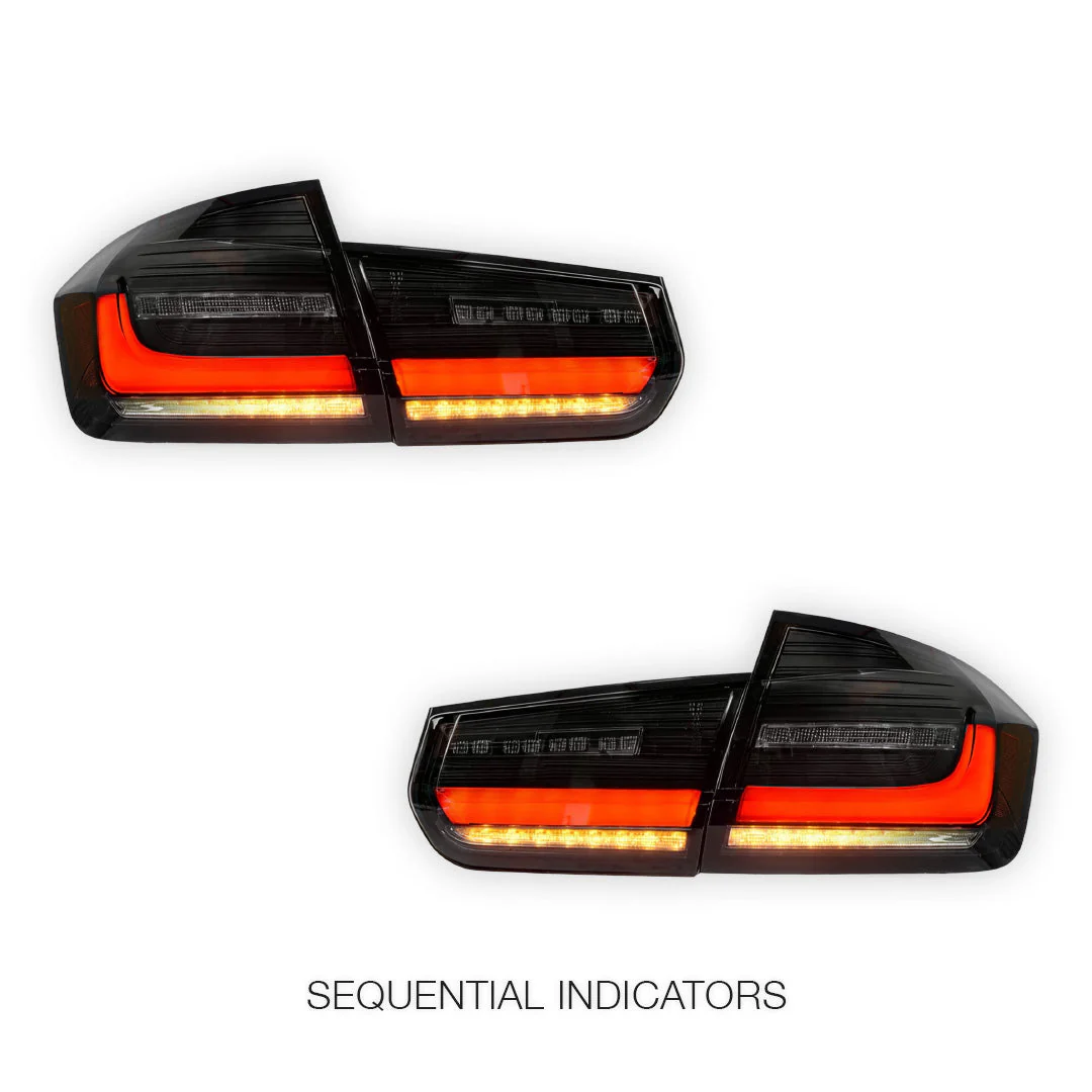 BMW 3 Series F30 / F80 (2012 - 2018) M3 Style LED Tail Lights LH + RH - Image 3