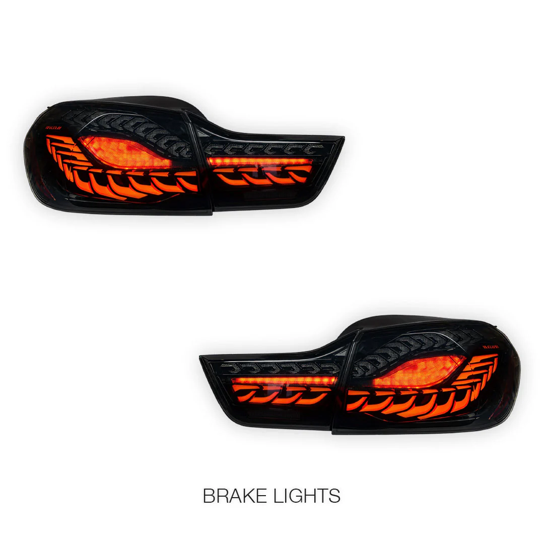 BMW 4 Series F32 / F33 / F36 / F82 / F83 (2013 - 2020) Smoked Sequential Full LED / OLED Tail Lights LH + RH - Image 4
