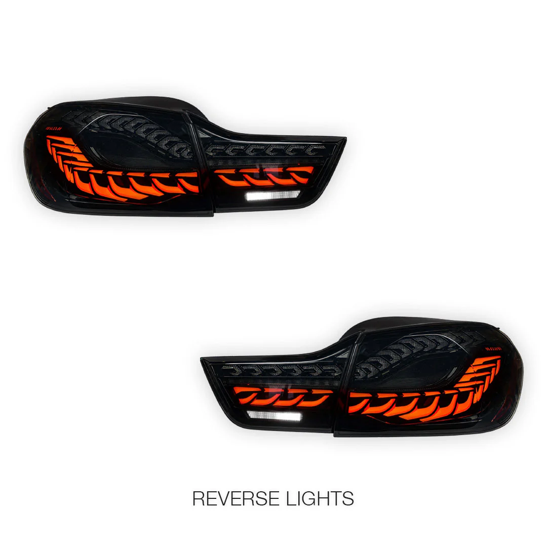 BMW 4 Series F32 / F33 / F36 / F82 / F83 (2013 - 2020) Smoked Sequential Full LED / OLED Tail Lights LH + RH - Image 5