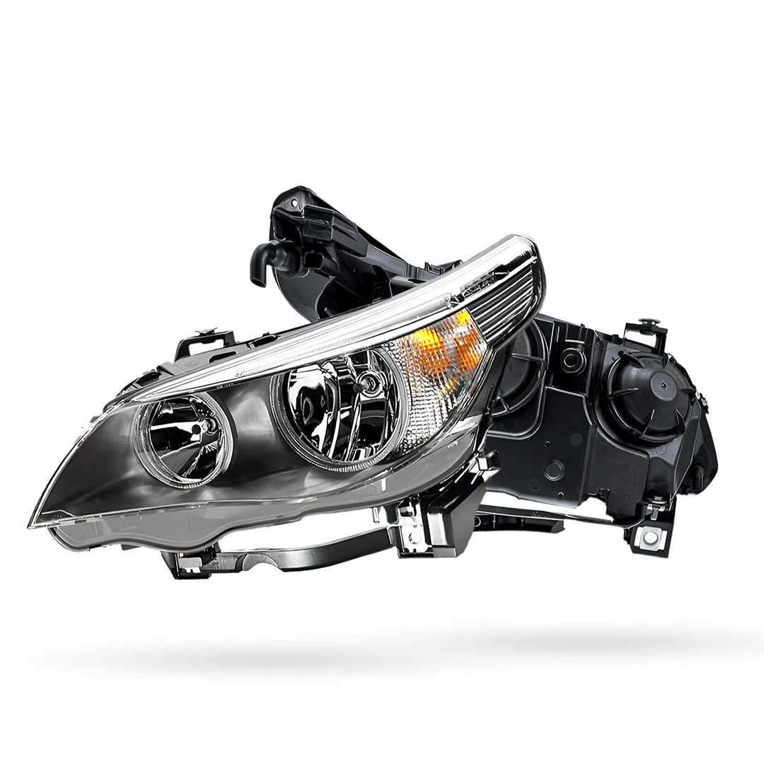 BMW 5 Series E60 Sedan / Wagon (2003 - 2010) No Xenon OEM Style Headlights LH + RH