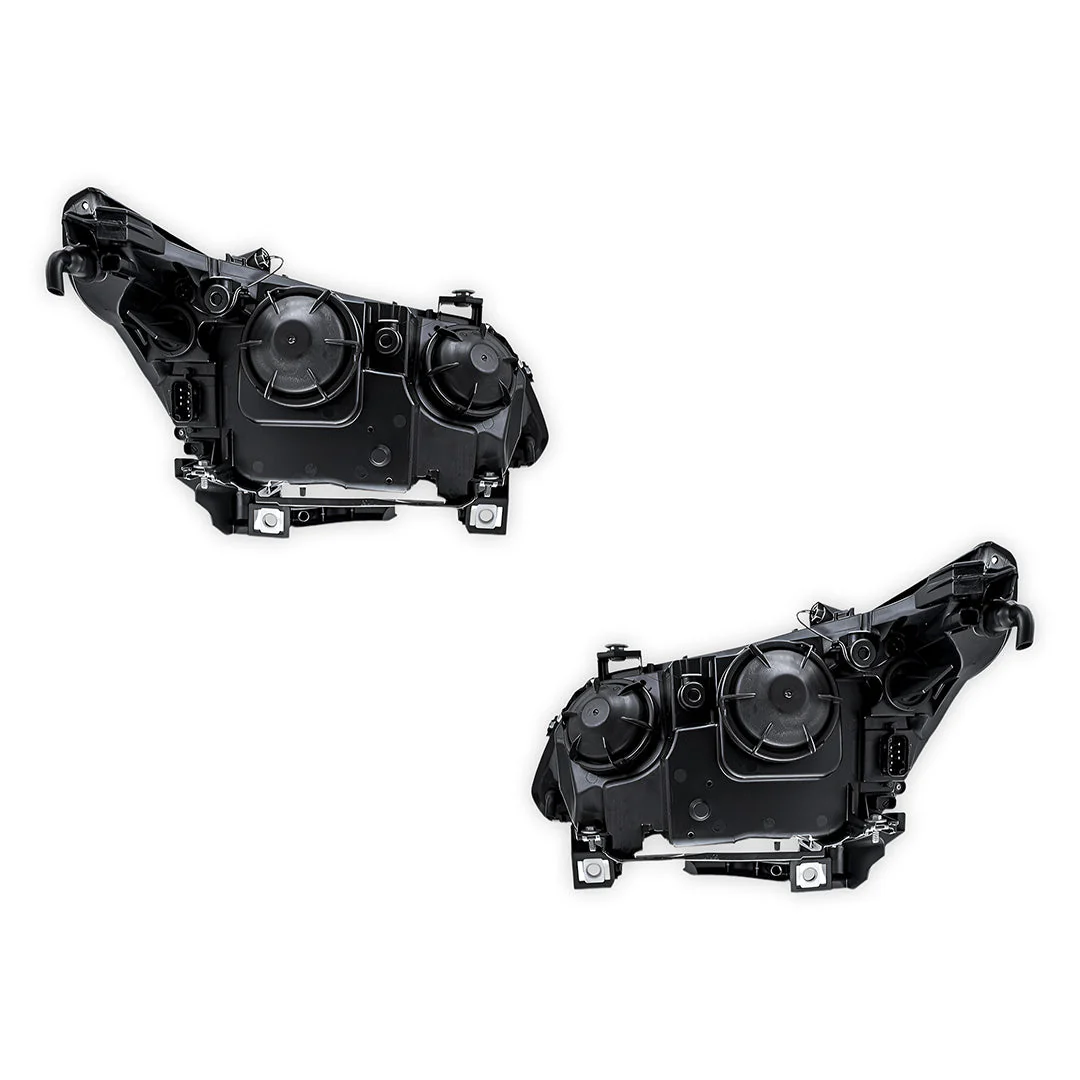 BMW 5 Series E60 Sedan / Wagon (2003 - 2010) No Xenon OEM Style Headlights LH + RH - Image 3