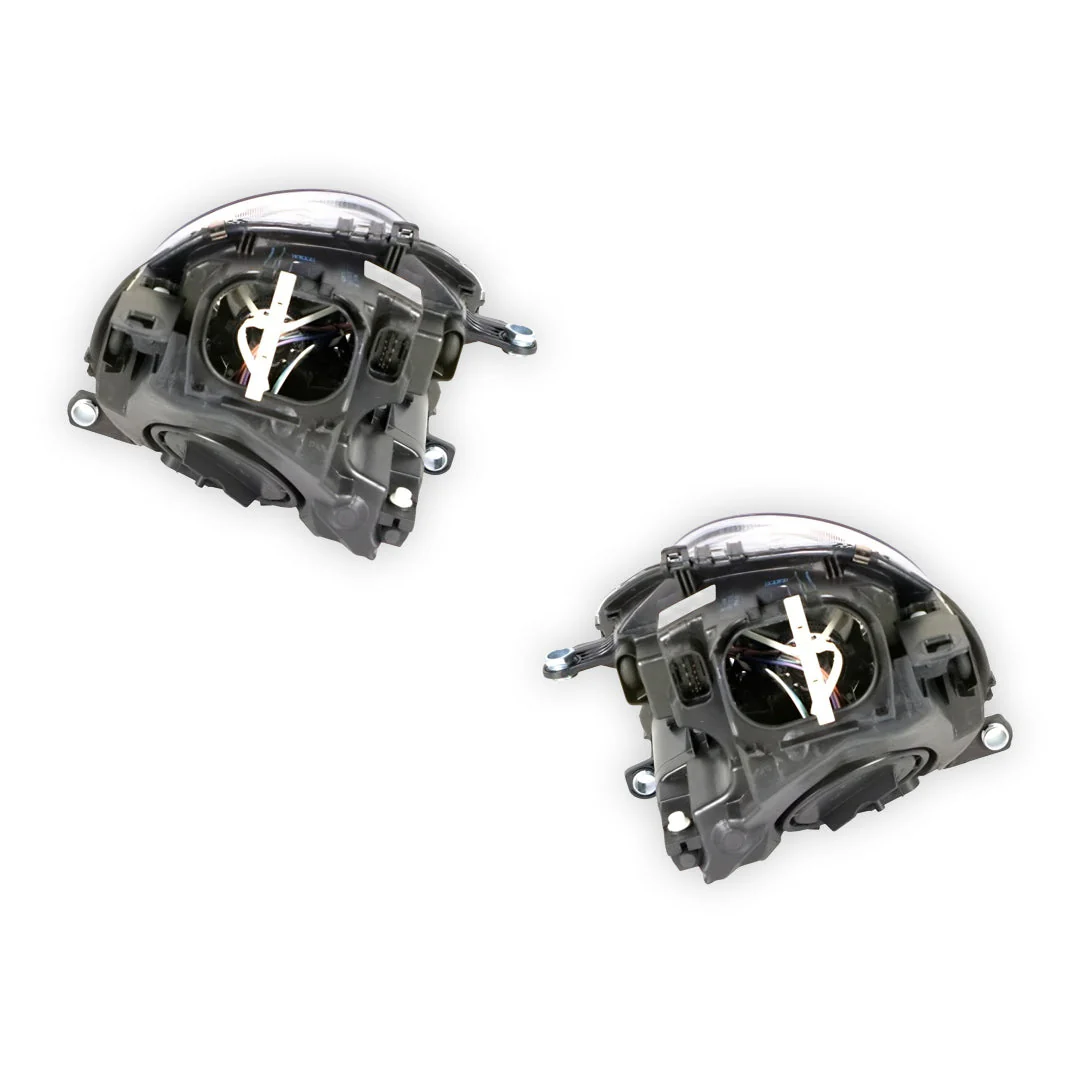 BMW  Cooper R57 (2009 - 2014) OEM Style Chrome Xenon Headlights LH + RH - Image 3