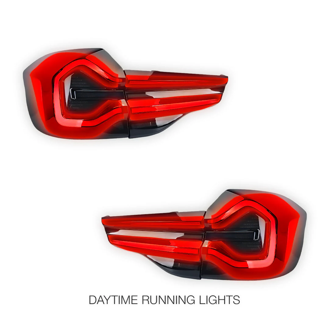 BMW X3 G01 / G08 (2017 - 2021) Facelift Style Sequential 3D Full LED Tail Lights LH + RH - Image 2